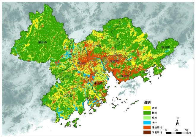 爱游戏体育基于土地利用变化的珠三角“碳中和”时空发展格局研究(图1)